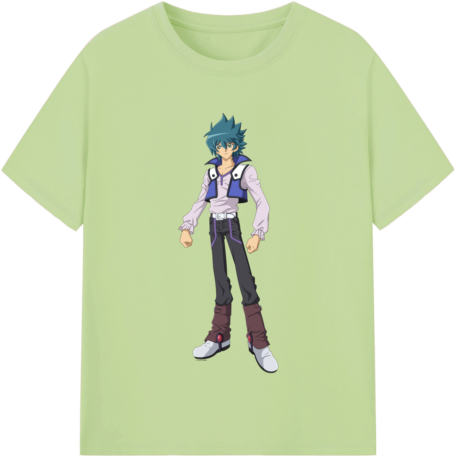 （画像用） 遊☆戯☆王 Yu-Gi-Oh! 綿100％半袖Tシャツ（フロントプリント）